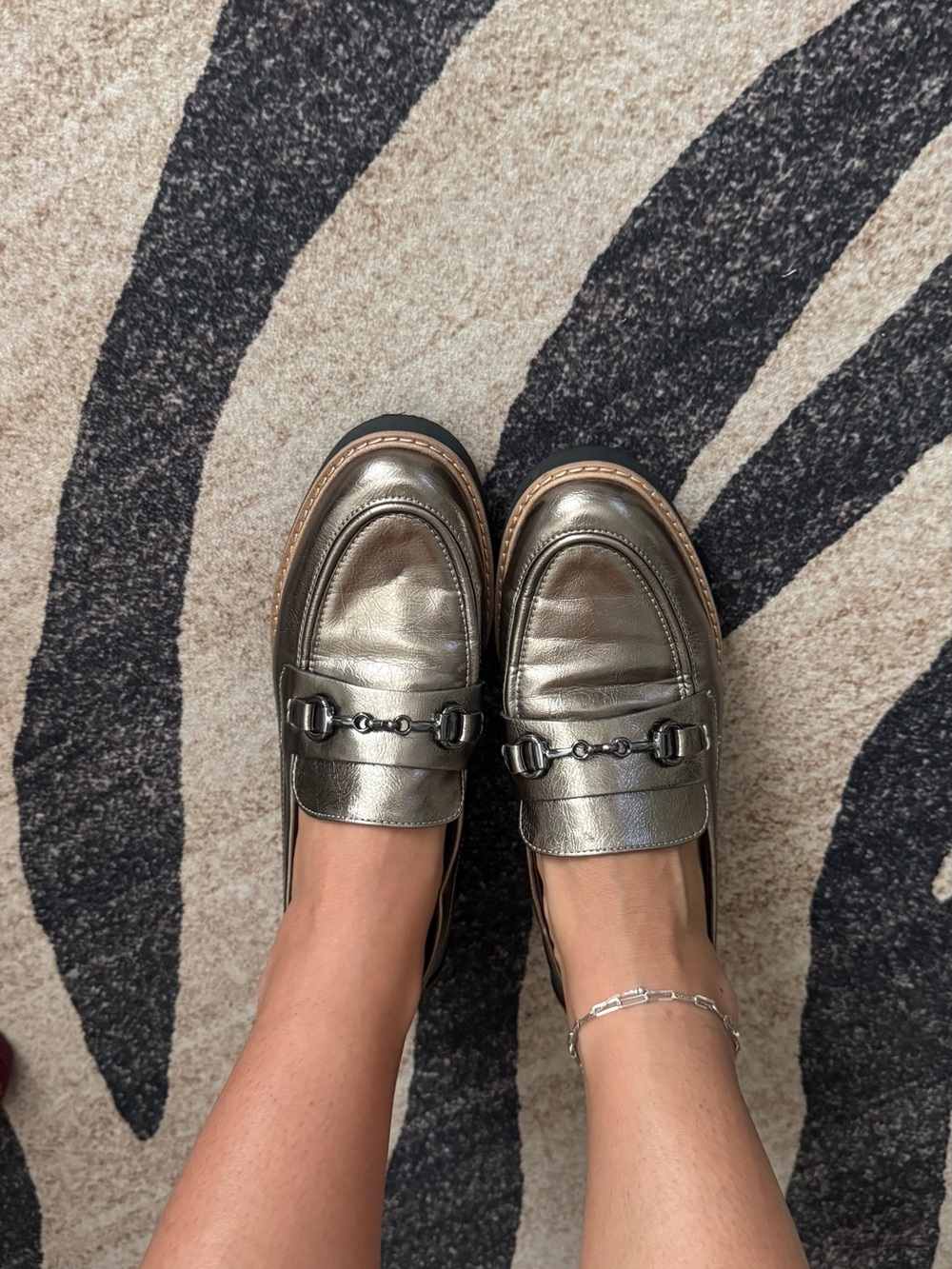 Bronze Franco Sarto Loafers